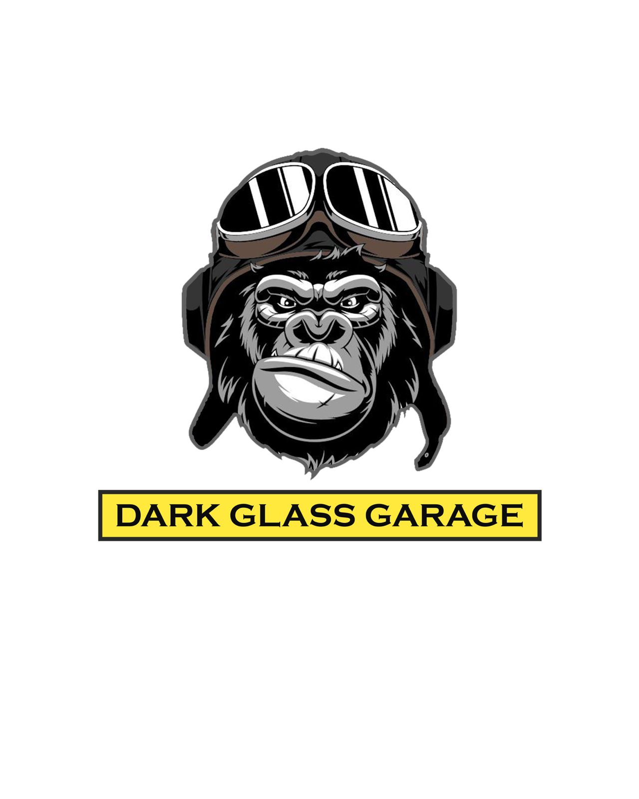 Dark Glass Garage