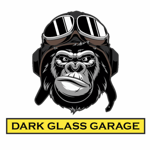 Dark Glass Garage